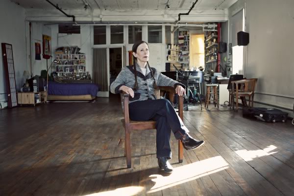 Meredith Monk in her apartment, October 2010 [photo: Erica Beckman]